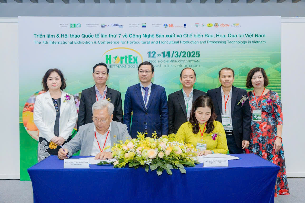 Khai mạc HortEx Vietnam 2025 cơ hội bứt phá cho ngành rau hoa quả