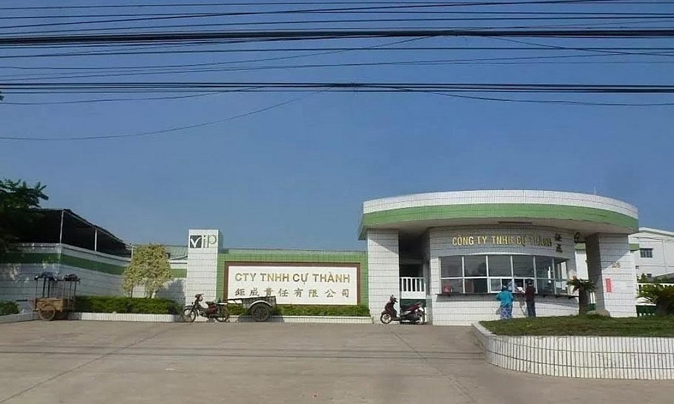 Vi phạm trong lĩnh môi trường công ty TNHH Cự Thành bị phạt 620 triệu đồng