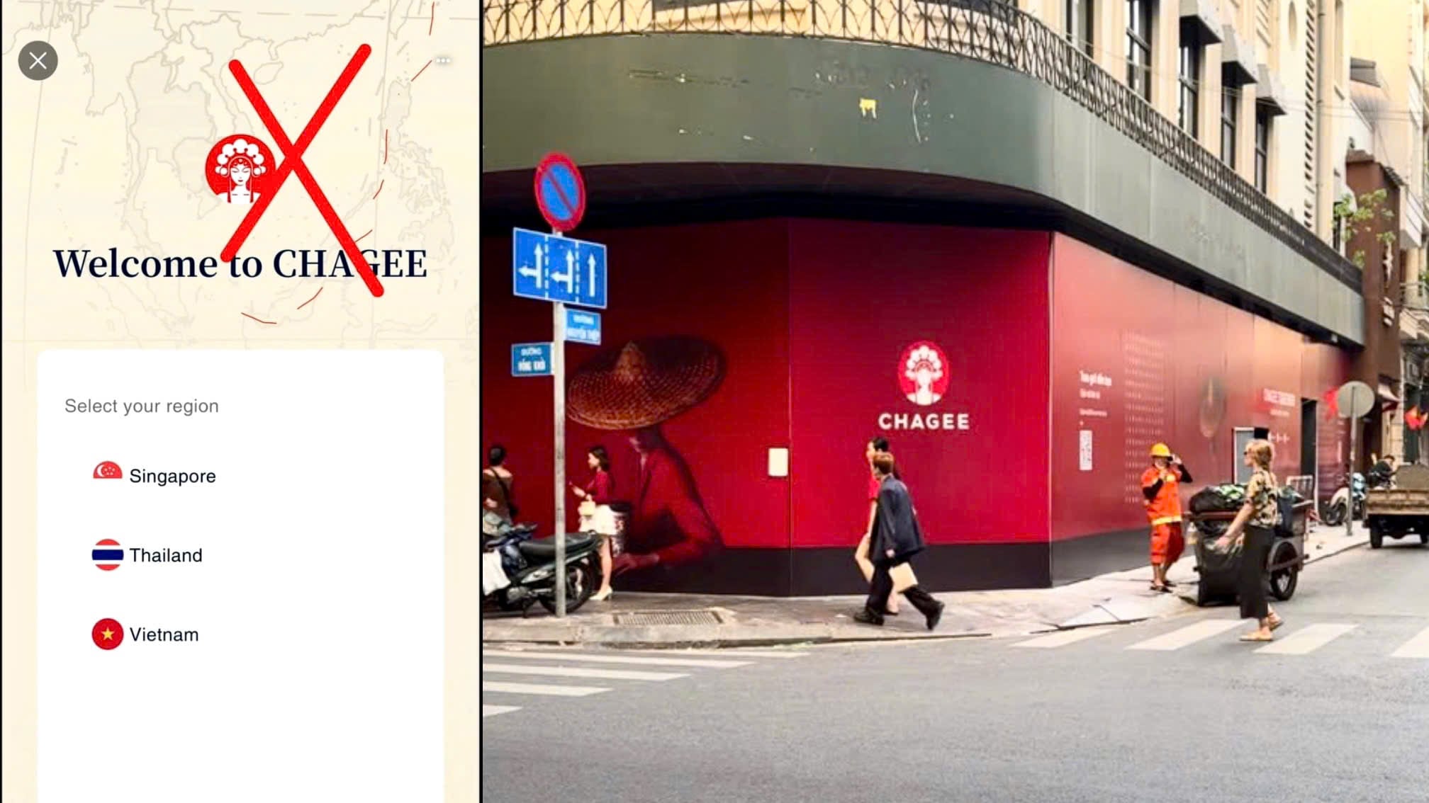 Cộng đồng mạng kêu gọi tẩy chay trà sữa Chagee vì sử dụng hình ảnh giống ‘đường lưỡi bò’