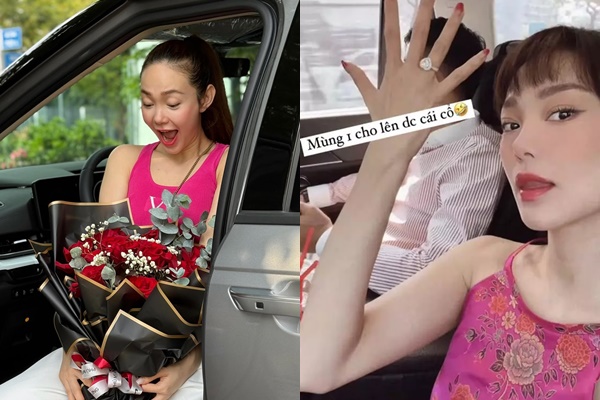 Số hưởng như Minh Hằng được ông xã tặng xế hộp mới còn tinh tế 1 điều