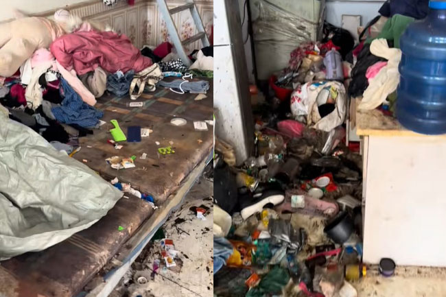 Clip Căn phòng trọ siêu bẩn của cô gái ở Thái Bình, quay đến đâu sốc đến đấy