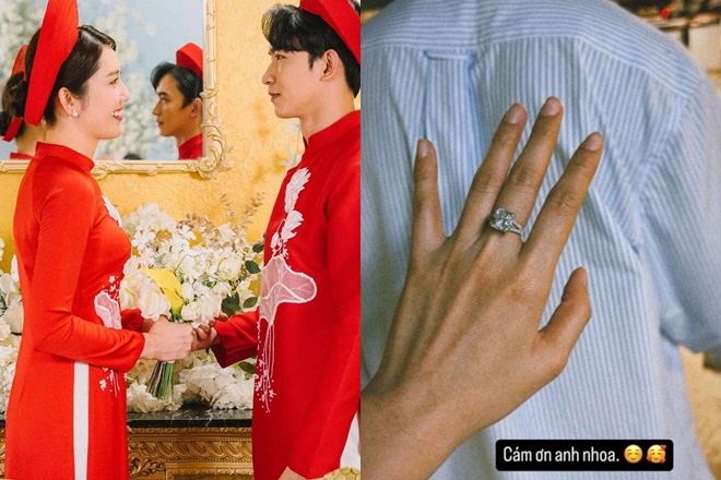 Thúy Ngân khoe nhẫn khủng, lấp lửng công khai bạn trai tin đồn