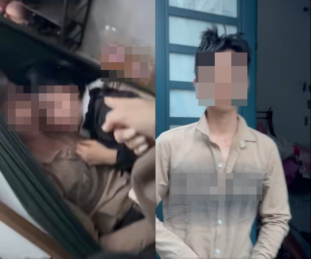 Xông vào phòng trọ tóm sống chồng trơ mặt ôm tiểu tam, chị vợ hành xử đỉnh chóp