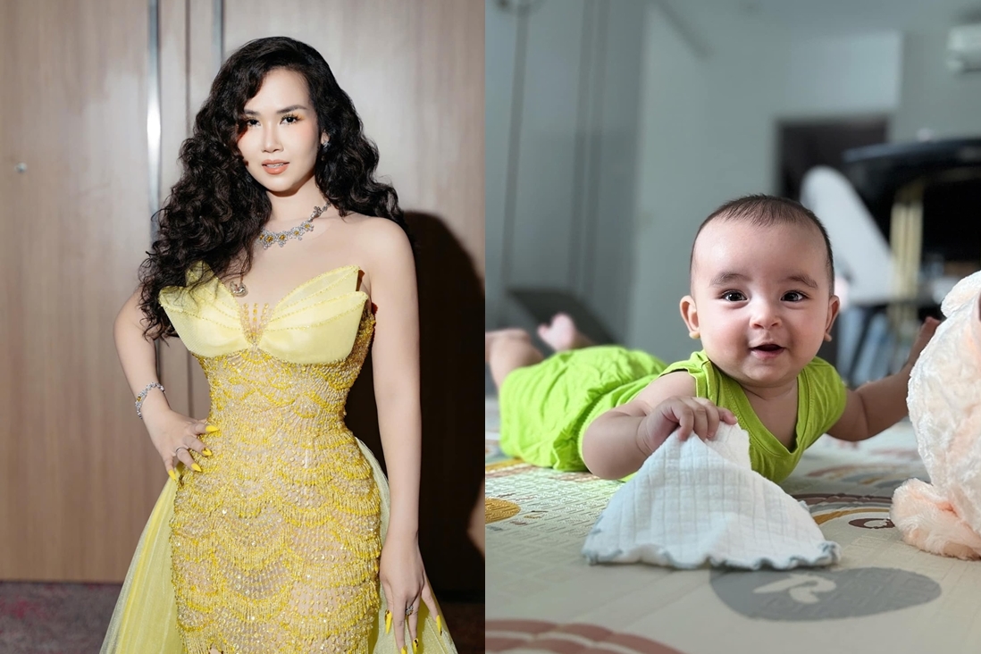 Ngoại hình đáng yêu của quý tử nhà Võ Hạ Trâm