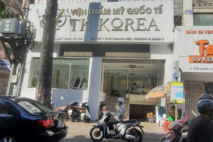 Đình chỉ hoạt động Viện thẩm mỹ Quốc tế TK Korea