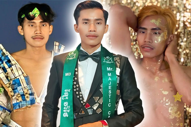 Bất ngờ thân thế của Lai Thai - thí sinh đang hot nhất cuộc thi Nam vương Campuchia