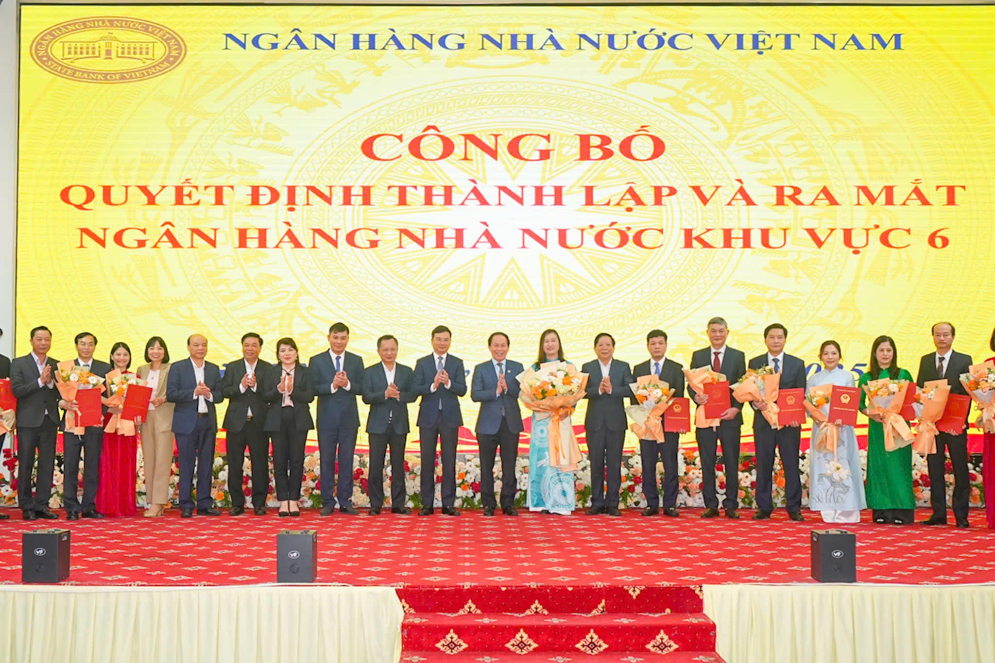 Lễ công bố Quyết định thành lập và ra mắt Ngân hàng Nhà nước khu vực 6