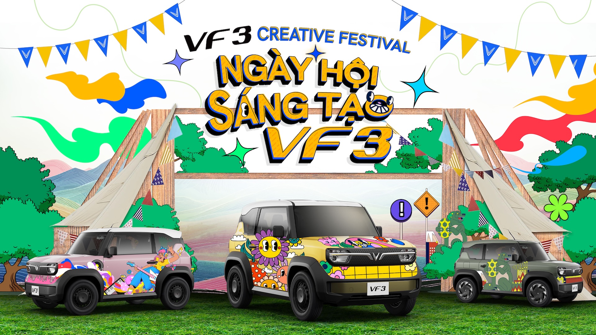 Màn trình diễn đáng mong chờ tại sự kiện “Ngày hội sáng tạo VF 3” khắp 3 miền