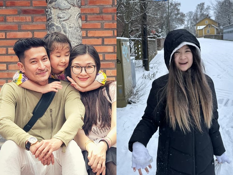 Con gái Huy Khánh như thiếu nữ ở tuổi 13, đường nét y chang bố