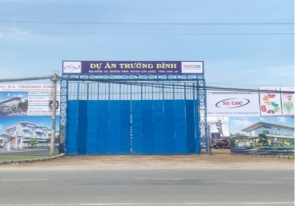 Nhiều sai phạm tại dự án Khu dân cư Trường Bình