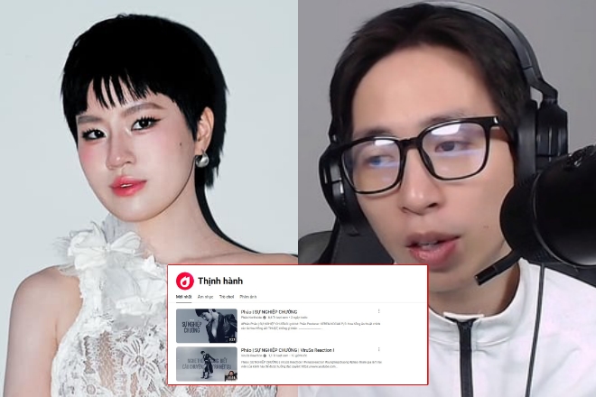 Pháo thống trị Youtube nhờ MV đá xéo, VirusS reaction nối gót theo sau