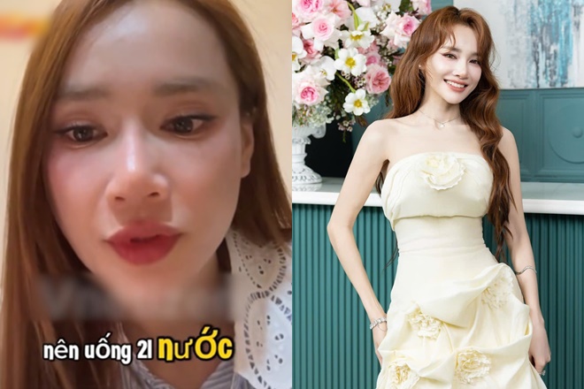 Liên tục nhịn ăn uống dù gầy trơ xương, Nhã Phương bị ông xã căng thẳng ngay trên livestream 