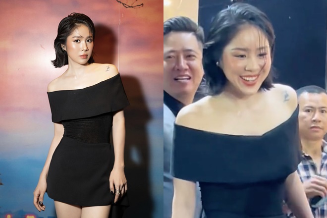 Cam thường bắt cận sắc vóc Lê Phương sau giảm 30kg, có khác biệt so với ảnh tự đăng