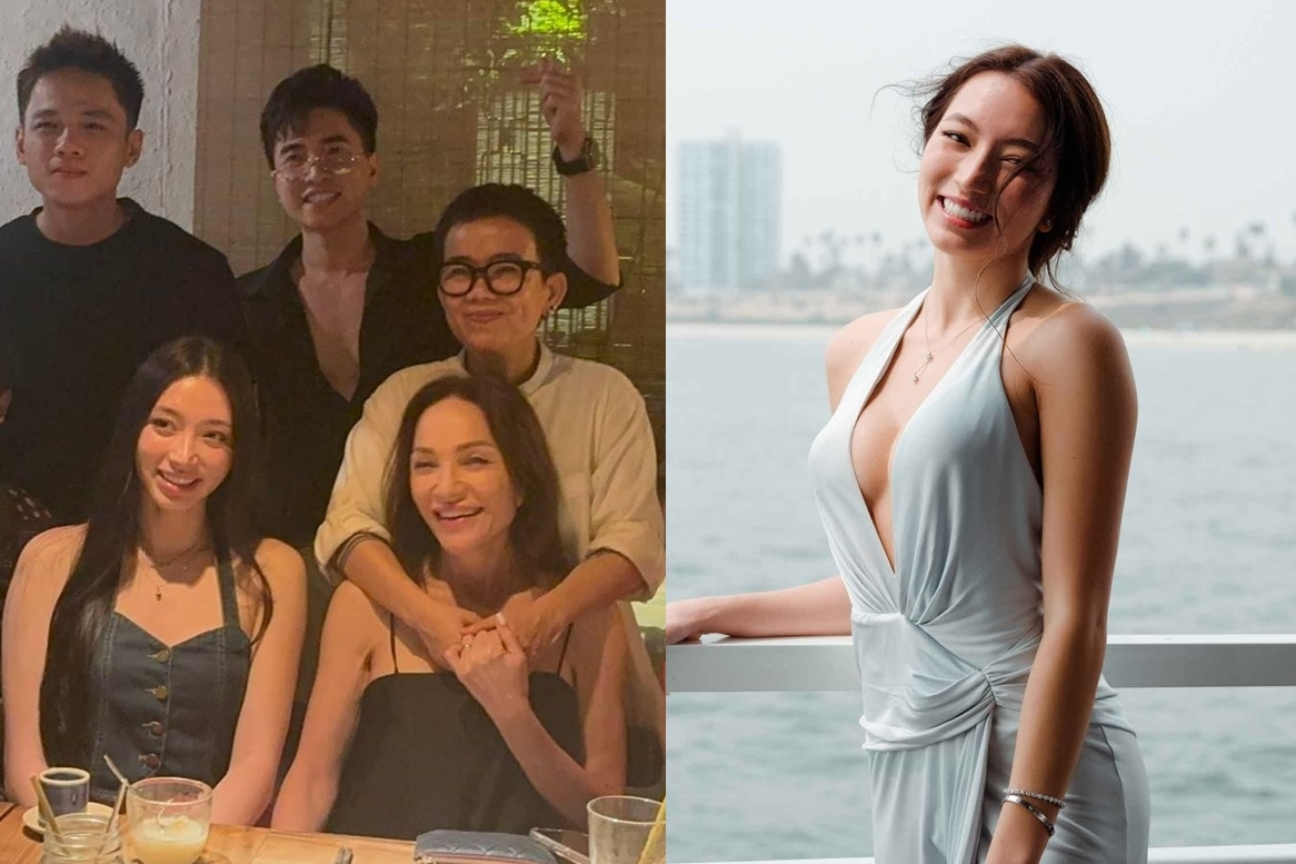 Con gái Thanh Hà hiếm hoi xuất hiện cùng Phương Uyên, sắc vóc như hoa hậu