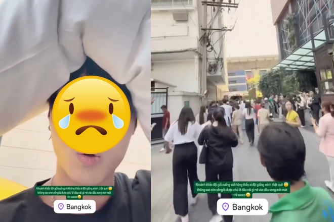 Nam ca sĩ Việt hoảng sợ khi gặp động đất ở Thái Lan, tay cầm theo món đồ có ích không tưởng 