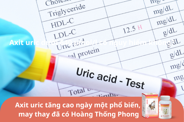 Axit uric tăng cao ngày một phổ biến, may thay đã có Hoàng Thống Phong
