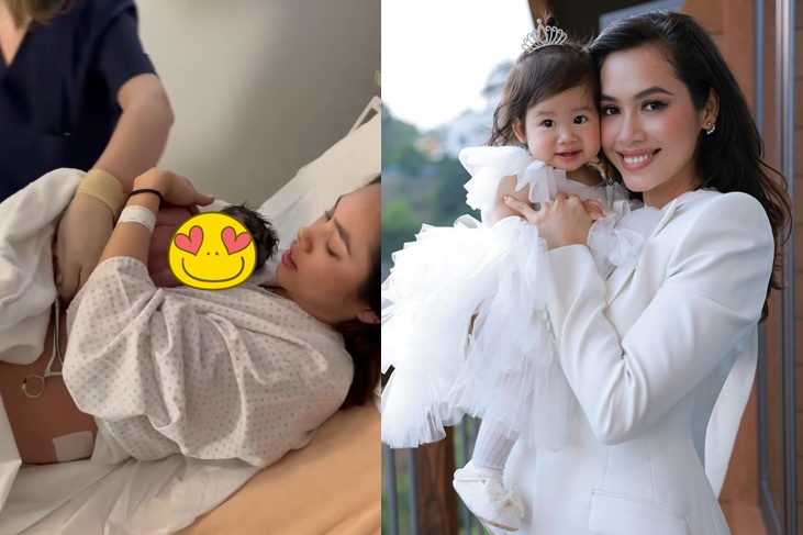 Á hậu Hoàng My tiết lộ hành trình 12 tiếng vượt cạn đầy khó khăn