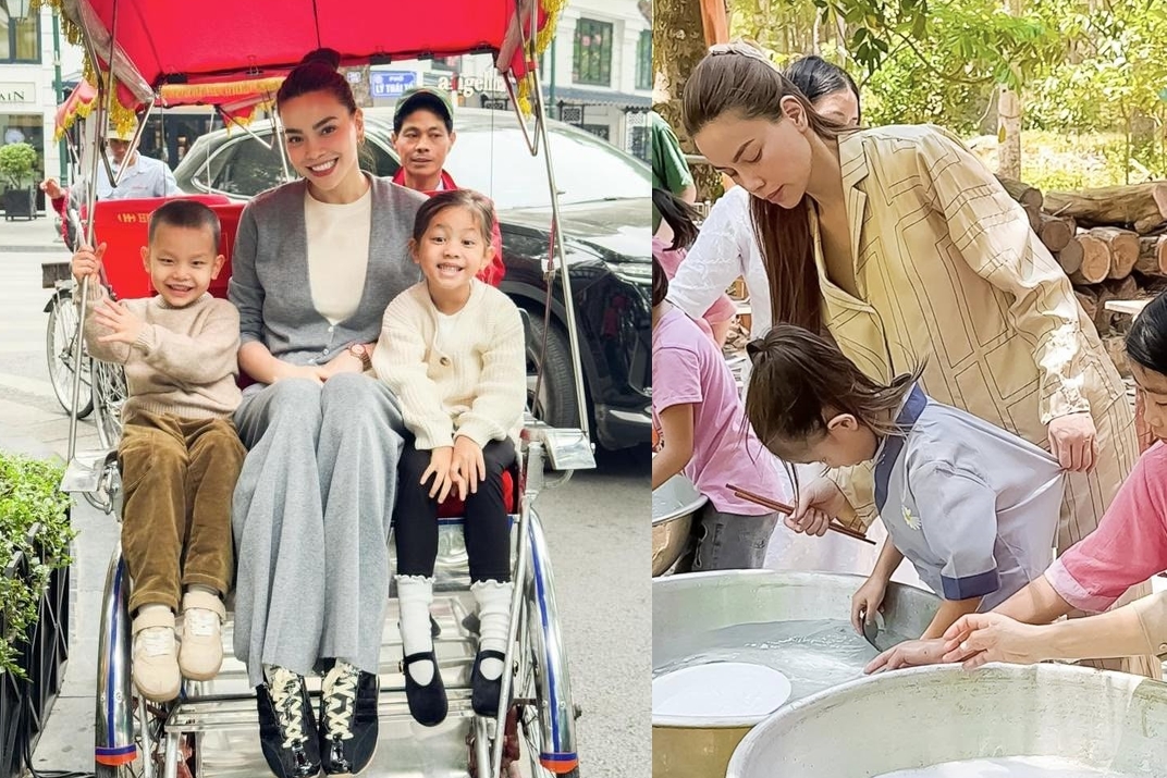 Hành động ý nghĩ Hồ Ngọc Hà dạy các con từ nhỏ