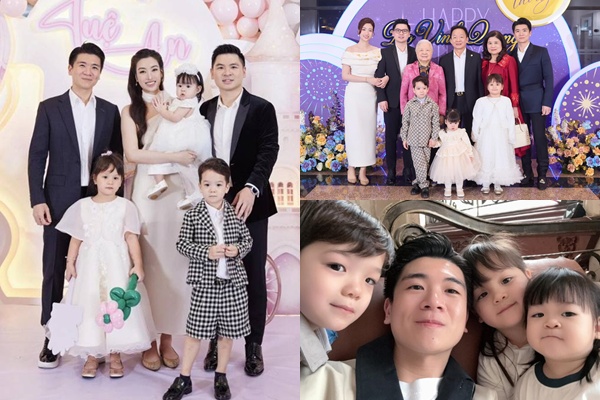 Ba nhóc tỳ nhà Bầu Hiển cứ lên sóng là gây sốt bởi visual chuẩn con cháu hào môn