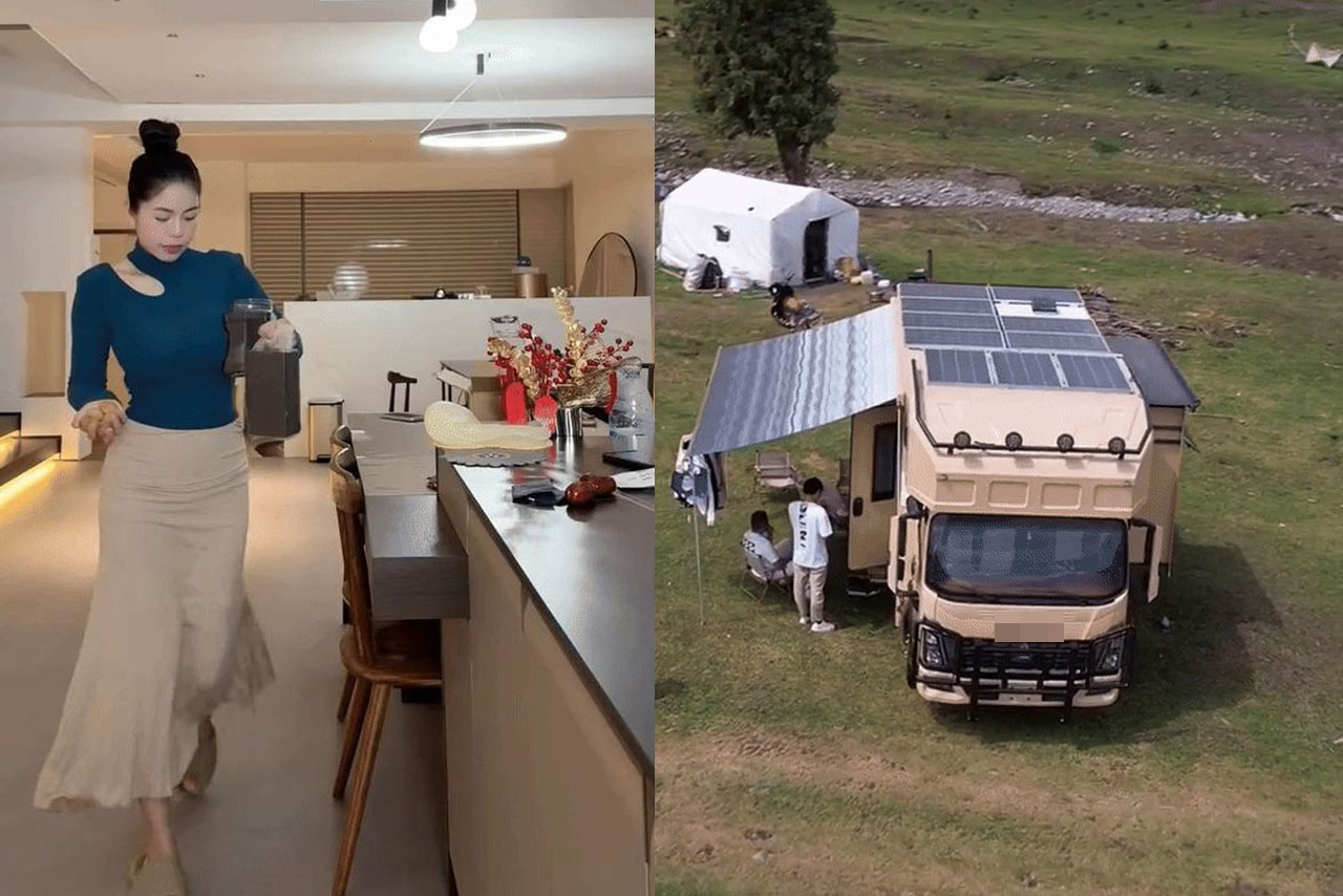 Sốc nhìn ảnh toàn cảnh 2 căn hộ đắt đỏ của phú bà Hằng Du Mục tại Trung Quốc