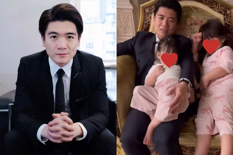 Con trai cả của bầu Hiển lộ ảnh bơ phờ khi chăm con, khác hẳn lúc lên đồ làm chủ tịch