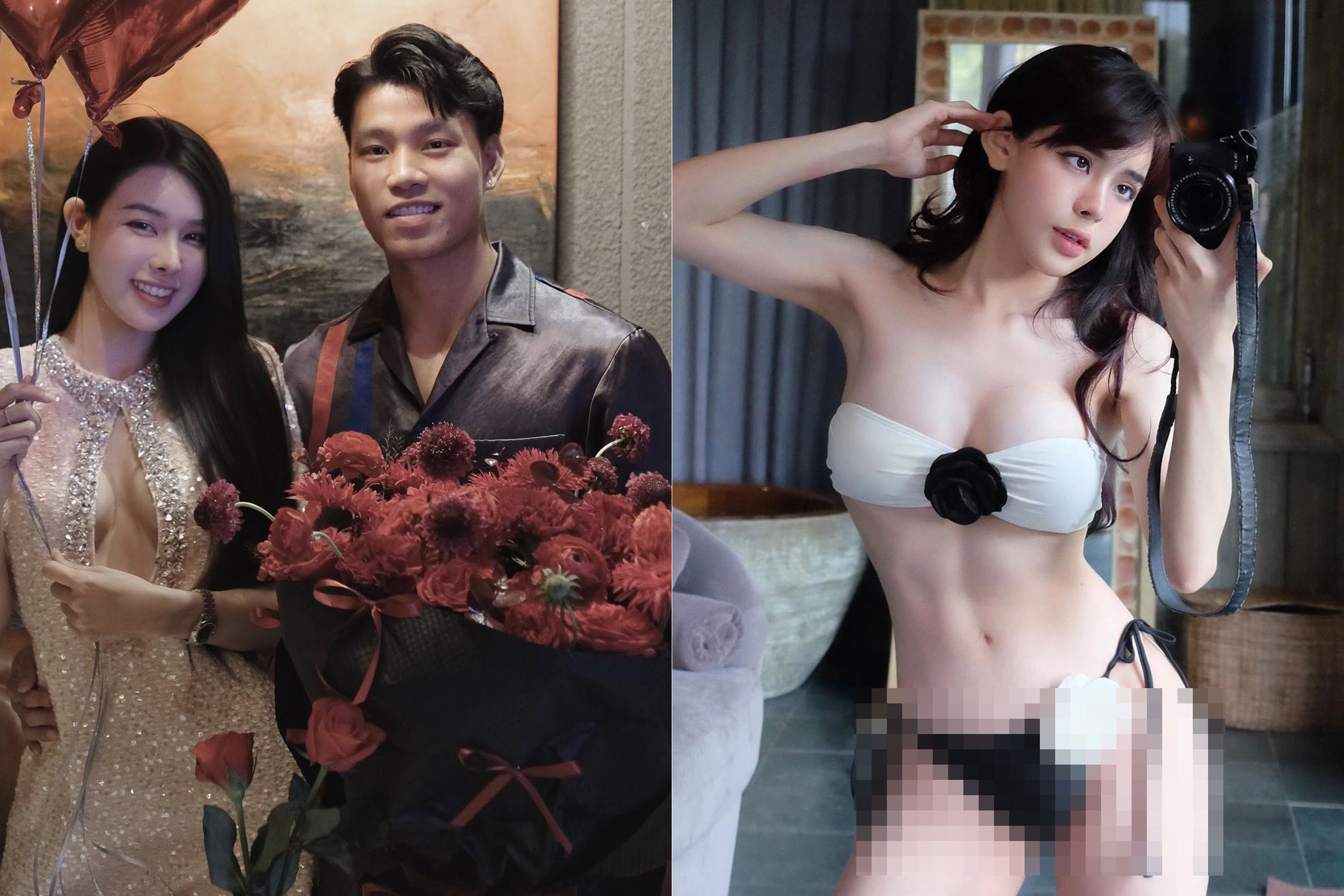 Bất ngờ thân thế nàng WAGs nóng bỏng vừa được cầu thủ Vũ Văn Thanh công khai là bạn gái