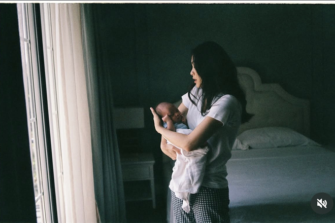 Tăng Thanh Hà lần đầu khoe ảnh sinh quý tử 10 năm trước 