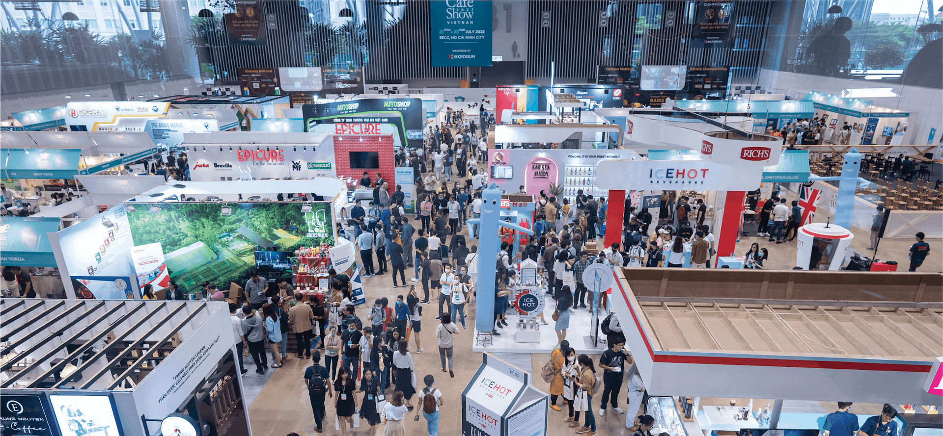 Triển lãm quốc tế chuyên ngành trà, cà phê, thực phẩm và đồ uống tại Việt Nam