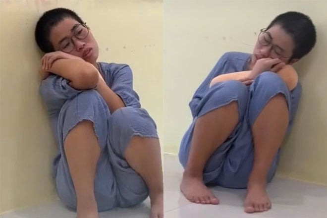 Lan truyền ảnh mẹ Bắp suy sụp, tiều tuỵ sau khi mất con