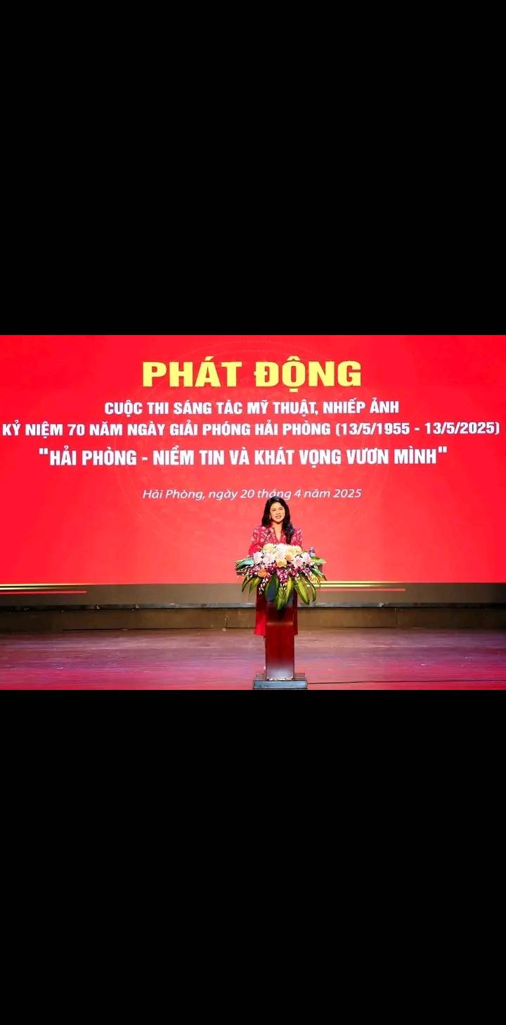 Phát động cuộc thi sáng tác mỹ thuật, nhiếp ảnh “Hải Phòng - Niềm tin và khát vọng vươn mình”