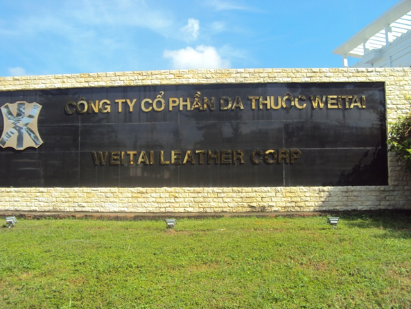 Vi phạm về môi trường Công ty TNHH Da thuộc Wei Tai Việt Nam bị phạt 480 triệu đồng