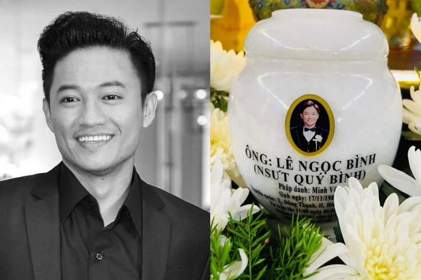 Thông tin về lễ thủy táng tro cốt của Quý Bình