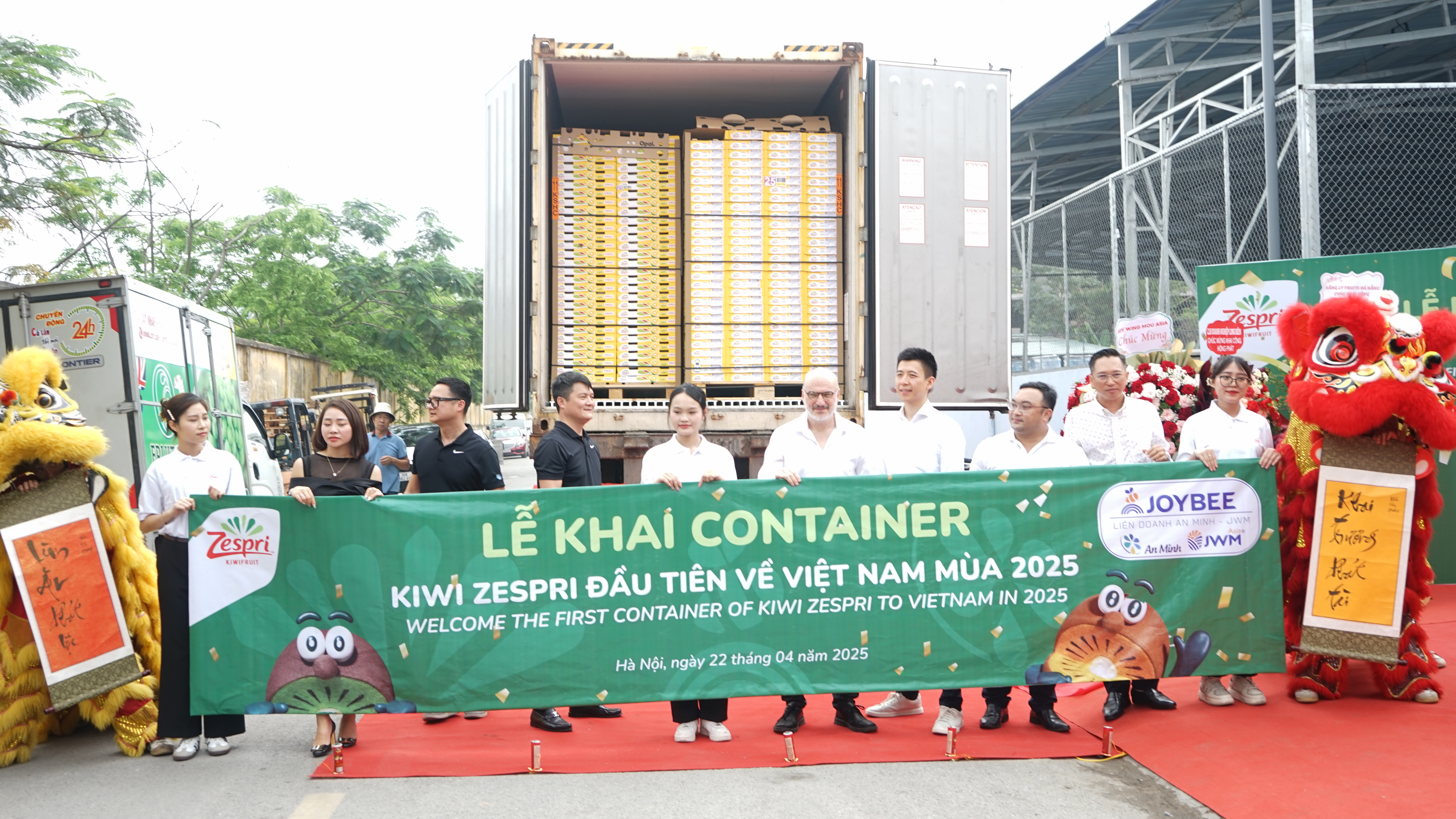 Joybee - đối tác phân phối mới của Kiwi Zespri New Zealand tại thị trường Việt Nam