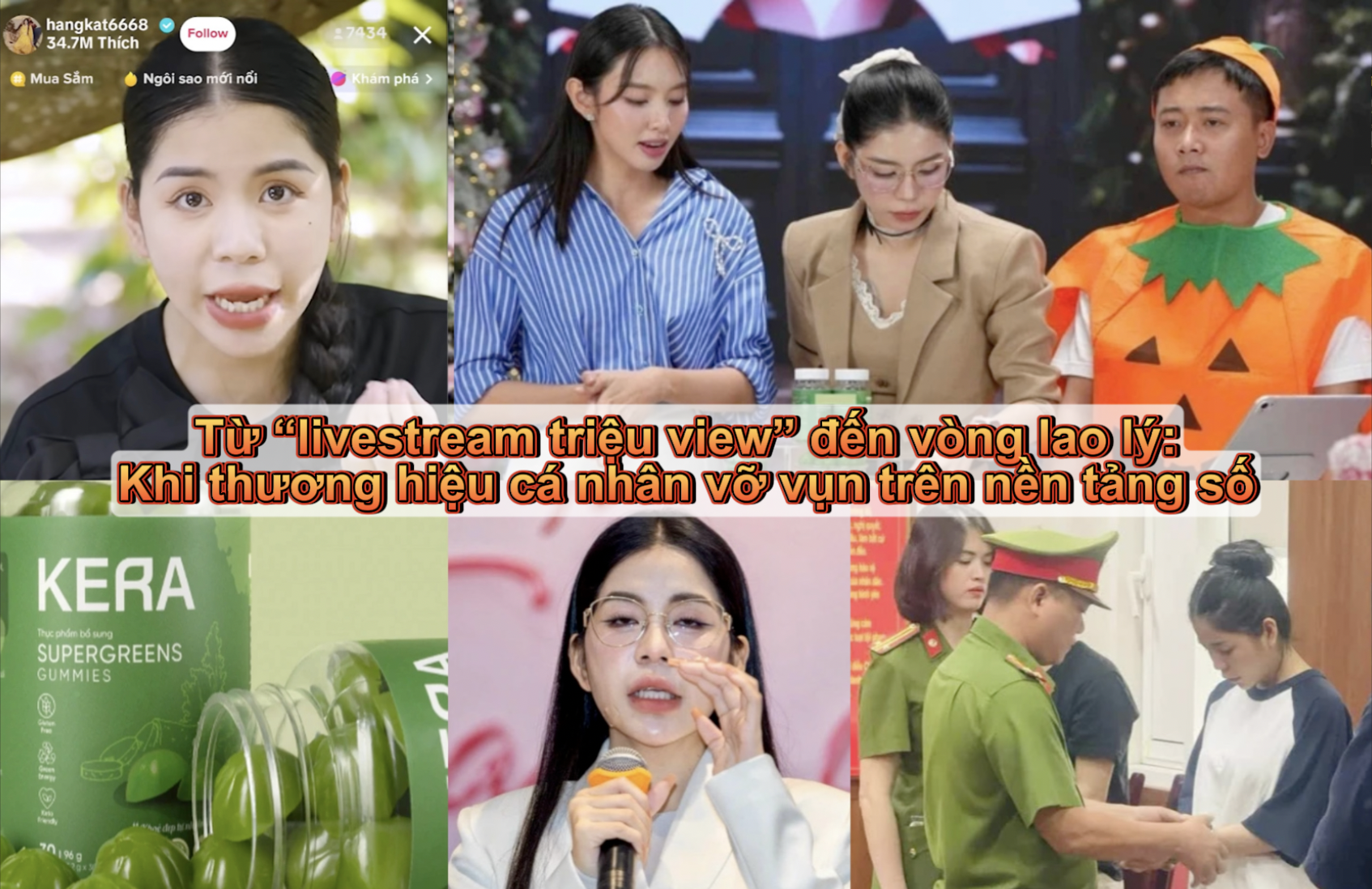 Từ “livestream triệu view” đến vòng lao lý Đừng dễ dãi đặt niềm tin vào mạng xã hội