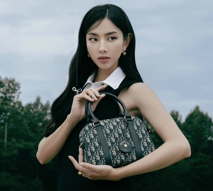 Pha quay xe bất ngờ của Dior với Hoa hậu Thùy Tiên
