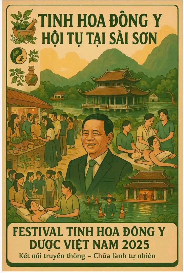 Festival Tinh Hoa Đông Y Dược Việt Nam 2025 Kết nối truyền thống- Kiến tạo tương lai