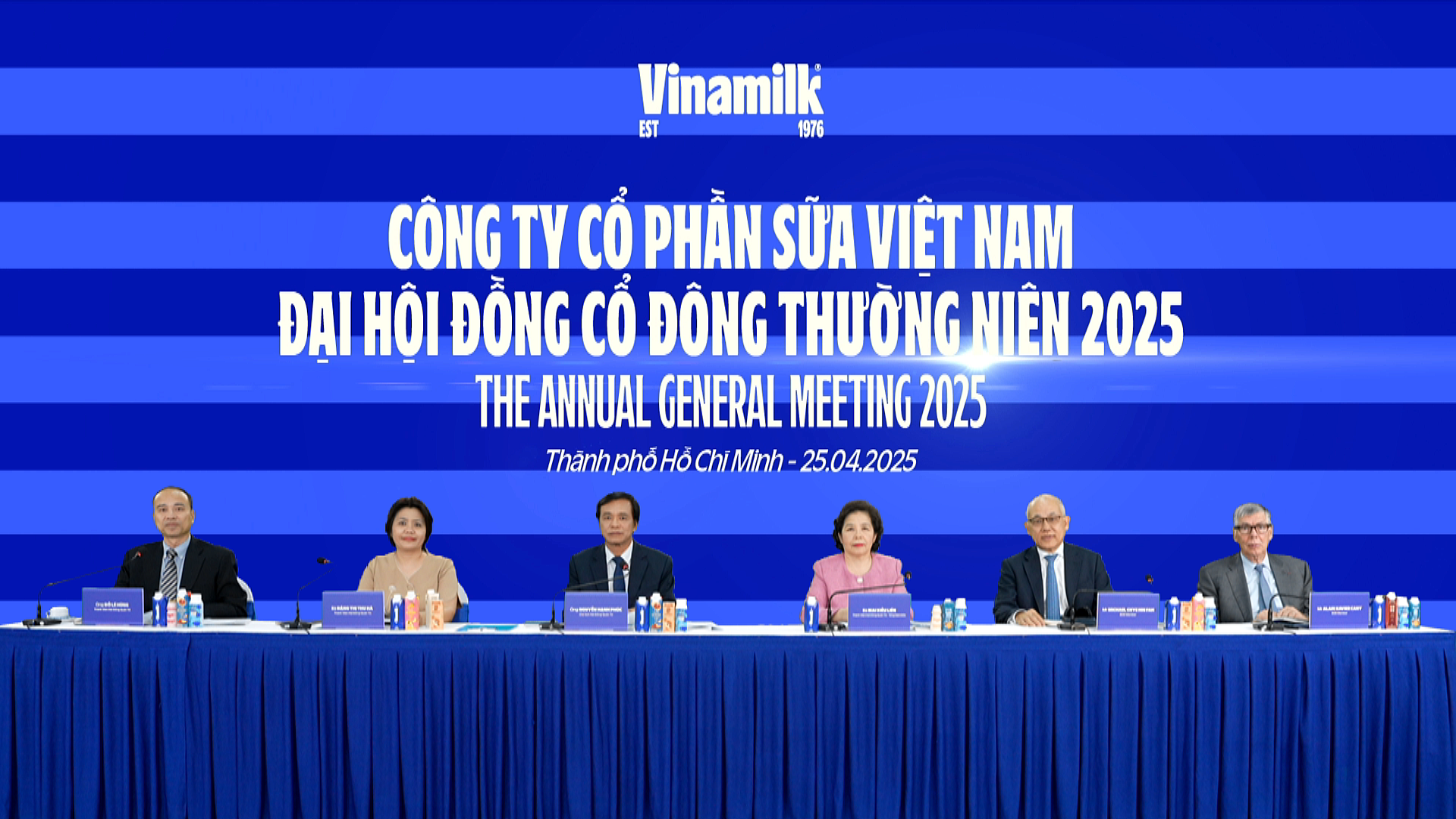 CEO Vinamilk chia sẻ chiến lược đổi mới tại Đại hội đồng cổ đông Vinamilk 2025