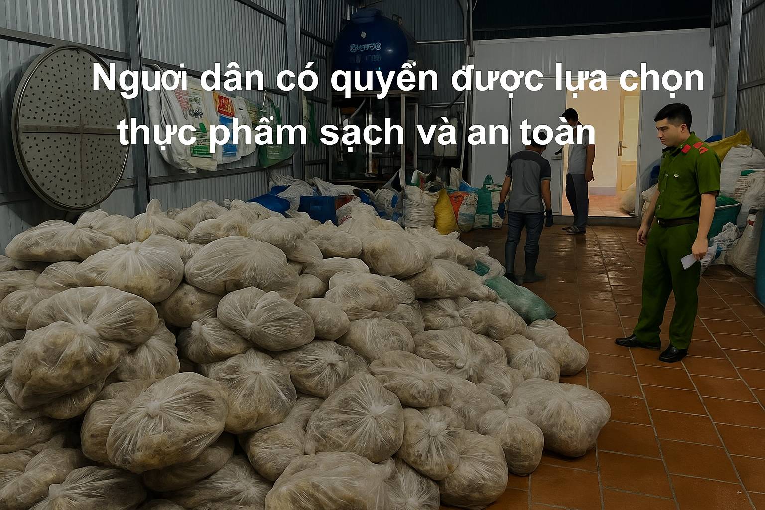 Cần công khai chuỗi phân phối thực phẩm bẩn bị phát hiện để người dân tự bảo vệ