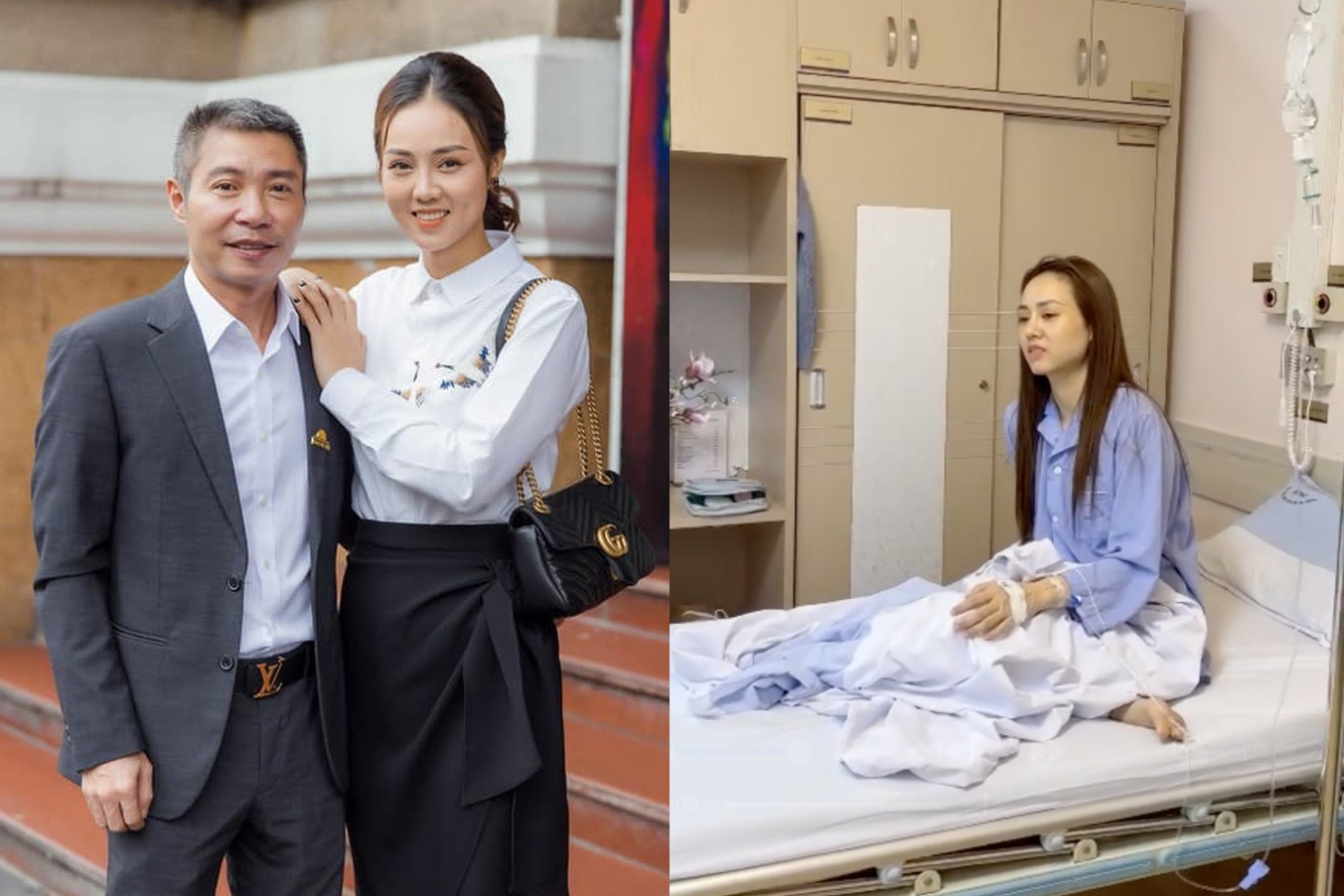 Vợ trẻ kém 15 tuổi của NSND Công Lý tái phát bệnh