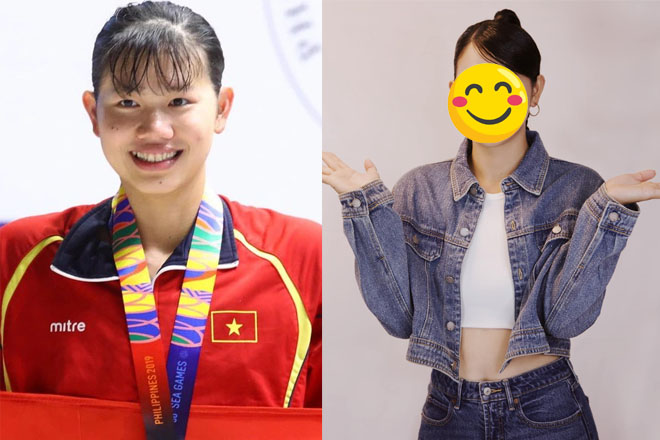 Giật mình diện mạo hiện tại của tiểu tiên cá Ánh Viên, dụi mắt trăm lần nhận chẳng ra