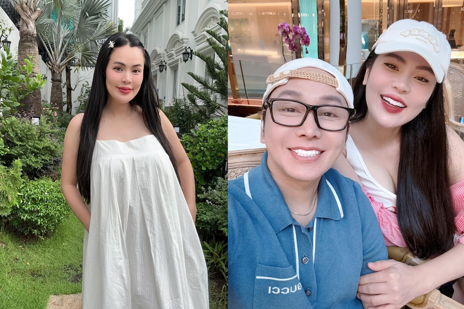 Hoa hậu Phương Lê, vợ NSƯT Vũ Luân mang thai lần 4 ở tuổi U50