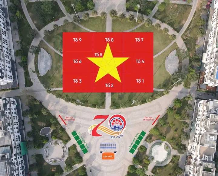 Hải Phòng sẵn sàng lập kỷ lục xếp hình Quốc Kỳ Việt Nam – Khoảnh khắc lịch sử của lòng yêu nước