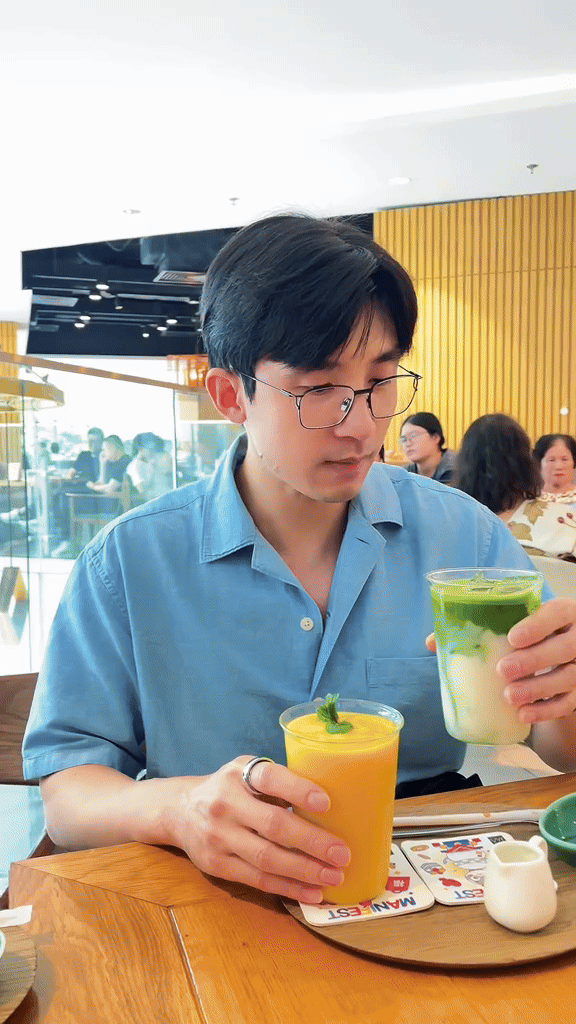 Vợ chồng Midu đồng loạt bị soi ngoại hình khác lạ trong video quay bằng cam thường