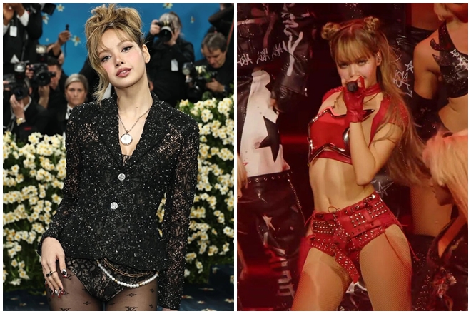 Những lần ăn mặc hở bạo nóng mắt của Lisa