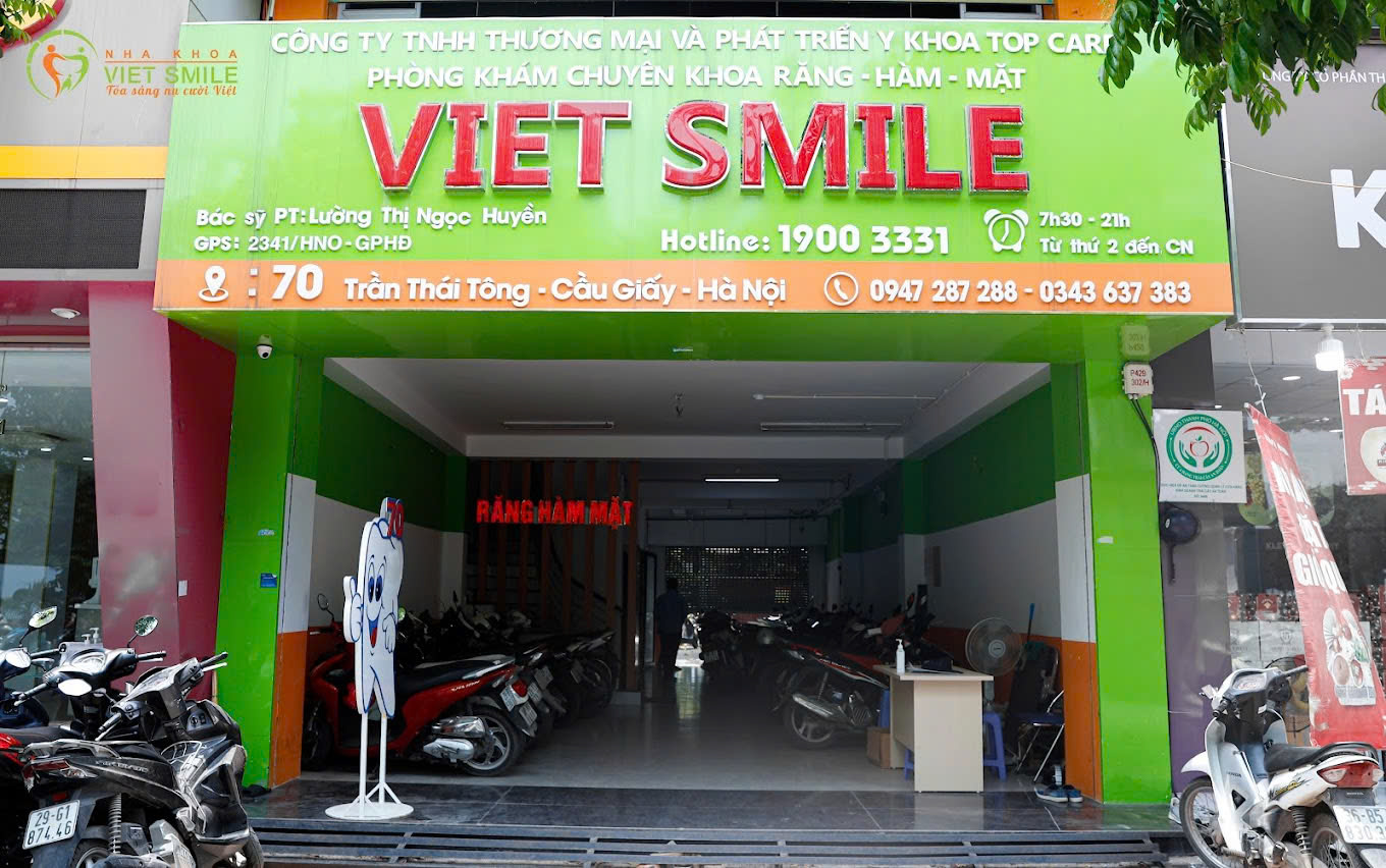 Xử phạt, tước giấy phép hoạt động Phòng khám chuyên khoa Răng Hàm Mặt Việt Smile 
