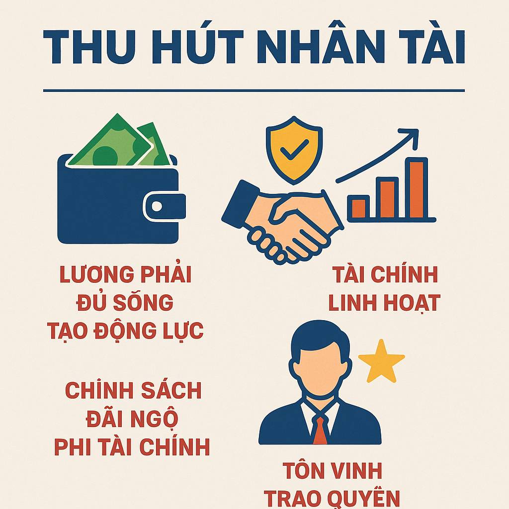 Thu hút Nhân tài Cần chính sách đủ mạnh và cơ chế linh hoạt