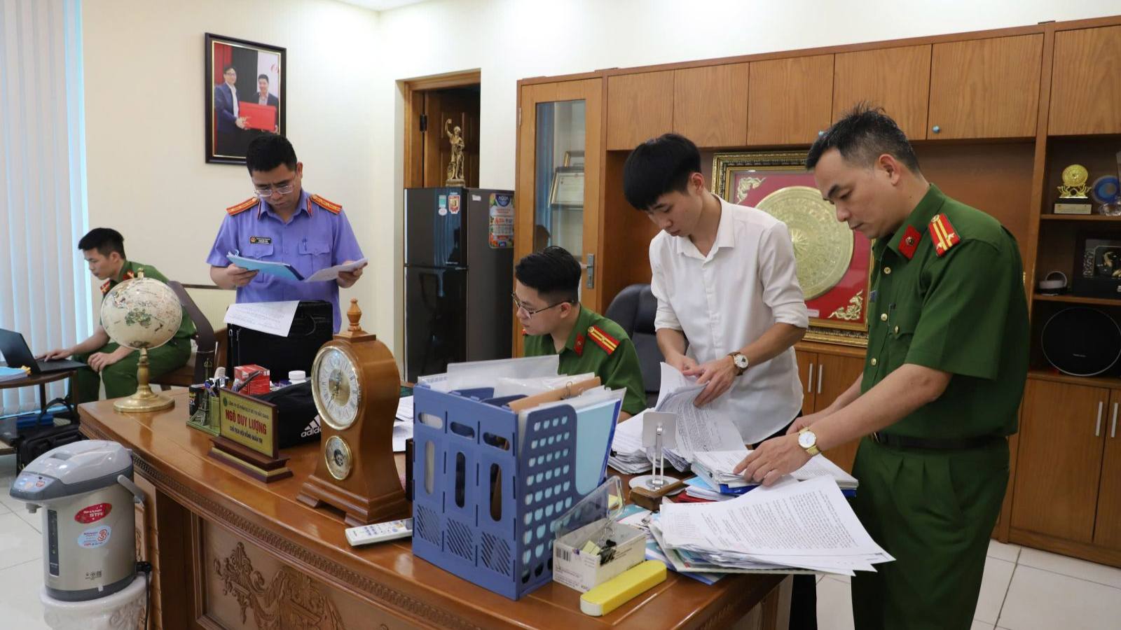 Bắt giam 3 lãnh đạo Công ty Cổ phần Quản lý công trình đô thị Bắc Giang