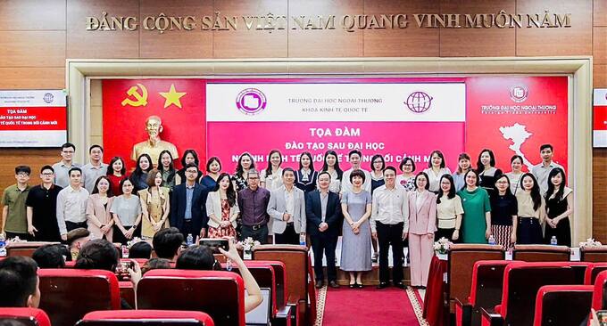Đào tạo sau Đại học ngành Kinh tế quốc tế trong bối cảnh mới