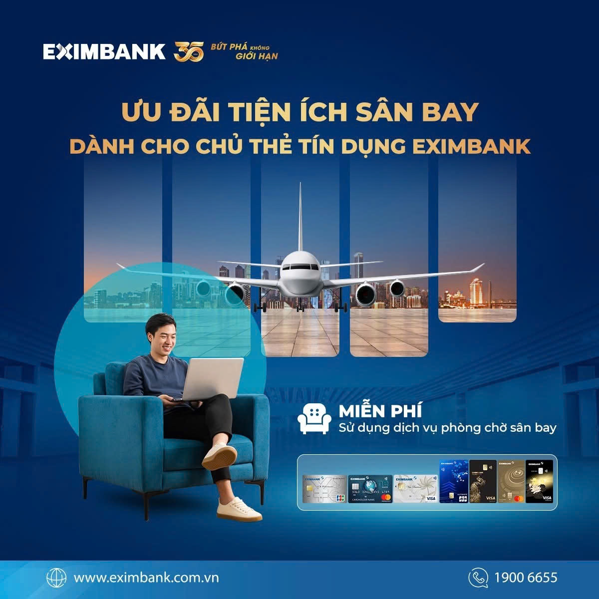 Hè 2025 - trải nghiệm đúng chất, tận hưởng ưu đãi đúng gu cùng thẻ tín dụng Eximbank