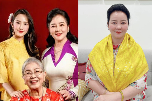 Mẹ vợ quyền lực của Phan Thành hiếm hoi lộ mặt, diện mạo bà ngoại lập tức gây sốt